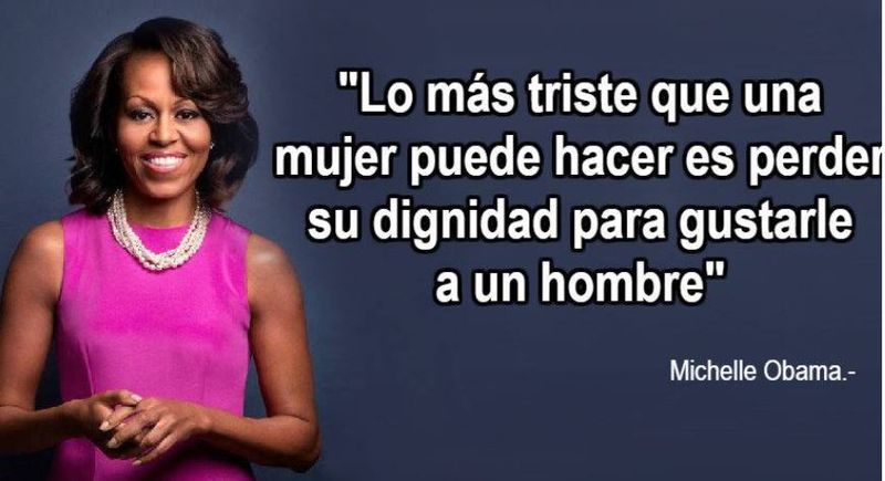 12 frases inspiradoras de Michelle Obama que te harán ser una mujer fuerte