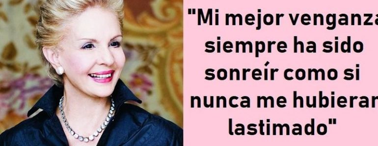 Veinte frases de Carolina Herrera que harán ser una mujer fuerte y segura Veinte frases de Carolina Herrera que harán ser una mujer fuerte y segura