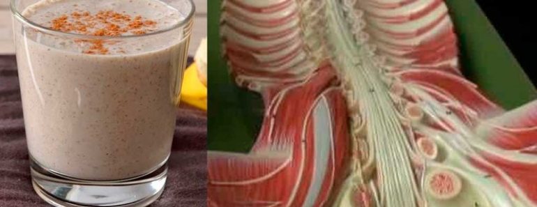 Con un vaso de este batido quitaras el dolor de columna vertebral, las rodillas y articulaciones Con un vaso de este batido quitaras el dolor de columna vertebral, las rodillas y articulaciones