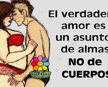 El verdadero amor es un asunto de almas, no de cuerpos