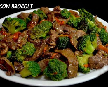 Cómo hacer Carne con Brocoli Tipo Comida China