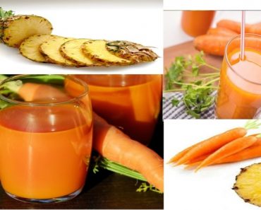 Zanahoria con piña, pierde peso y trata estas enfermedades.