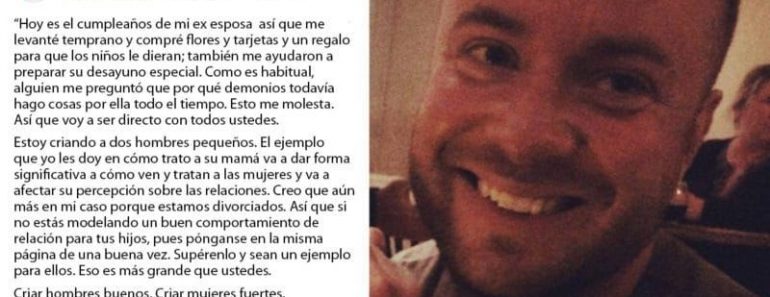 La carta viral que un hombre escribió sobre su ex mujer