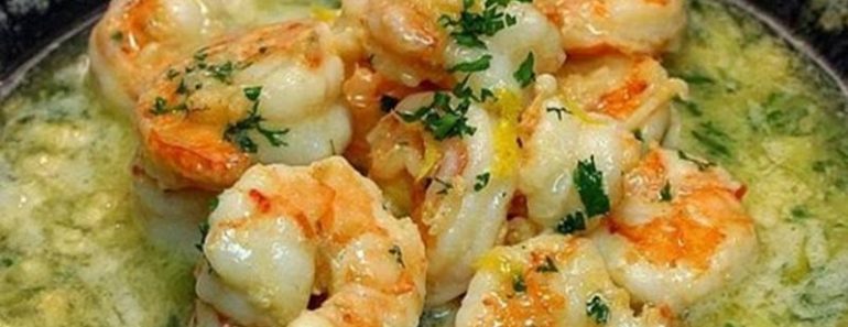 Como preparar paso a paso Camarones al Ajillo o al Mojo de Ajo