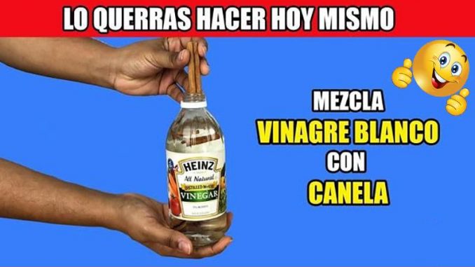 vinagre canela