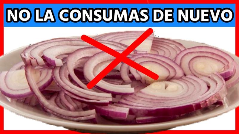 Nunca consuma CEBOLLA así, si tienes 1 de estas Condiciones ¡Cuidate porque pocos saben esto!