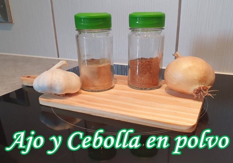 Como hacer Ajo en Polvo y Cebolla en Polvo en tu Casa para que no Gastes Más!!