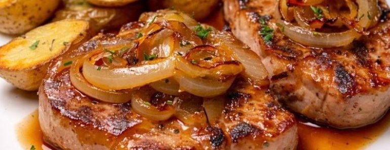 🏆 ¡Quien Inventó Estas Chuletas de Cerdo Merece un Premio! 🤤🔥 Receta Secreta Jugosa y Deliciosa 🏆 ¡Quien Inventó Estas Chuletas de Cerdo Merece un Premio! 🤤🔥 Receta Secreta Jugosa y Deliciosa